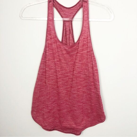 LULULEMON ATHLETICA | 105 Singlet Racerback Tank Top Cranberry Women’s Size 4 - Picture 3 of 9